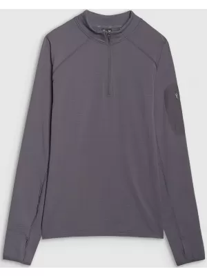 Männer funktionales Sweatshirt 4F WSS25TFSWM493 ANTHRAZIT