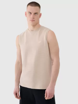 Tanktop 4F RSS25TSLEM233 BEIGE
