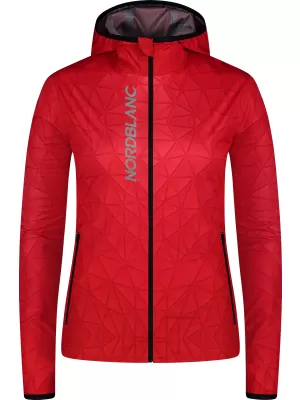 Leichte Softshelljacke für Frauen NORDBLANC PURESNOW NBWSL8103 ROT