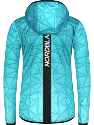 Leichte Softshelljacke für Frauen NORDBLANC PURESNOW NBWSL8103 TÜRKIS