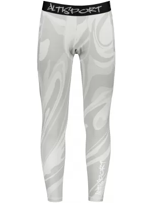 Herrensport -Leggings langer Prämie ALTISPORT VOJ/ALM072LEG01 GRAU