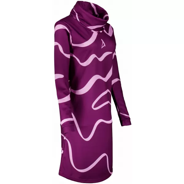  Damen erweitertes Premium -Sweatshirt ALTISPORT VOJ/ALW088MI06 ROSA 