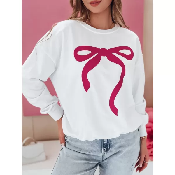 Frauen übergroße Sweatshirt für Frauen DSTREET SOFTTIE BY1359 WEIß 