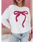 Frauen übergroße Sweatshirt für Frauen DSTREET SOFTTIE BY1359 WEIß