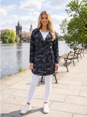 Frauen -Sweatshirt -Premium -Tasche für Frauen ALTISPORT VOJ/ALW084MI05 SCHWARZ