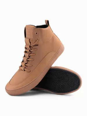 Herrenschuhe OMBRE OM-FOSH-0176 BRAUN