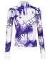 Frauen Sport Sweatshirt Premium Plus ALTISPORT VOJ/ALW076MI04 VIOLETT/WEIß