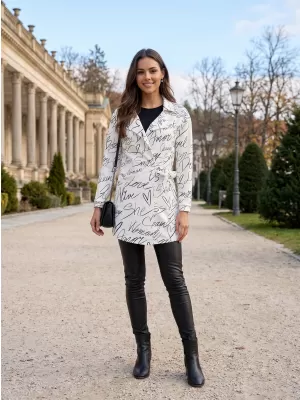 Frauen -Sweatshirt -Premium -Tasche für Frauen ALTISPORT VOJ/ALW084MI05 WEIß