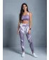 Lange Leggings für Frauen Premium ALTISPORT VOJ/ALW081LEG01 LILA