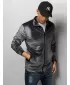 Herren -Sweatshirt DSTREET BX5535 DUNKELGRAU
