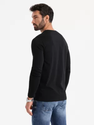 Hemd OMBRE OM-LSBC-0124 SCHWARZ