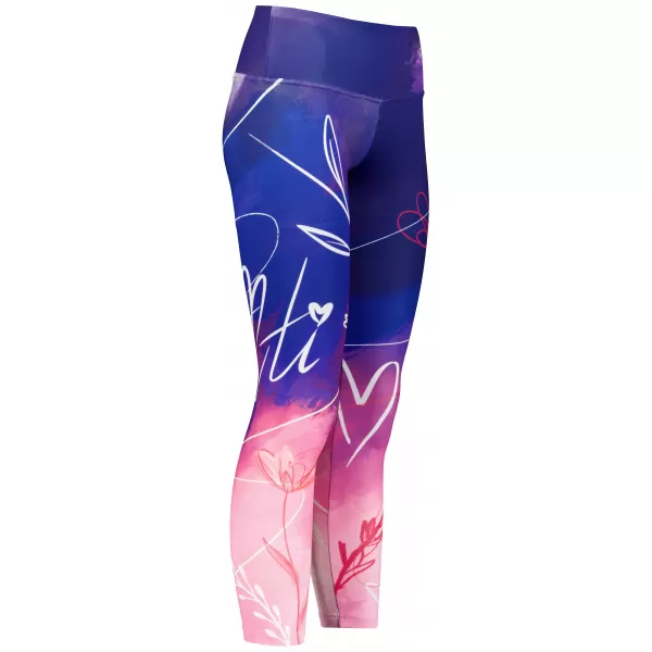  Lange Leggings für Frauen Premium ALTISPORT VOJ/ALW083LEG01 LILA 