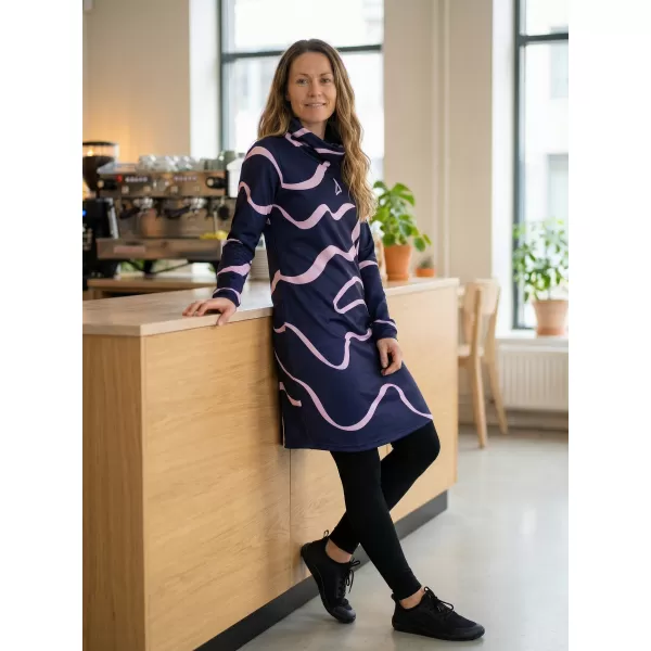  Damen erweitertes Premium -Sweatshirt ALTISPORT VOJ/ALW088MI06 LILA 