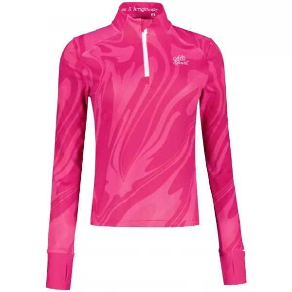  Frauen Sport Sweatshirt Premium Plus ALTISPORT VOJ/ALW072MI04 HEIßROSA 