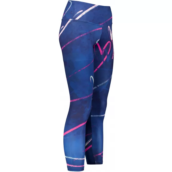  Lange Leggings für Frauen Premium ALTISPORT VOJ/ALW082LEG01 DUNKELBLAU 