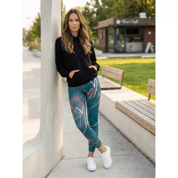  Lange Leggings für Frauen Premium ALTISPORT VOJ/ALW082LEG01 KEROSIN 