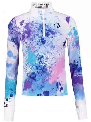 Frauen Sport Sweatshirt Premium Plus ALTISPORT VOJ/ALW055MI04 LILA/BLAU