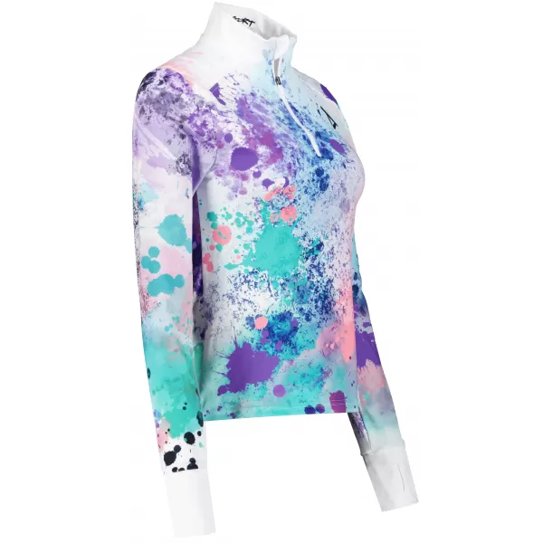  Frauen Sport Sweatshirt Premium Plus ALTISPORT VOJ/ALW055MI04 LILA/GRÜN 