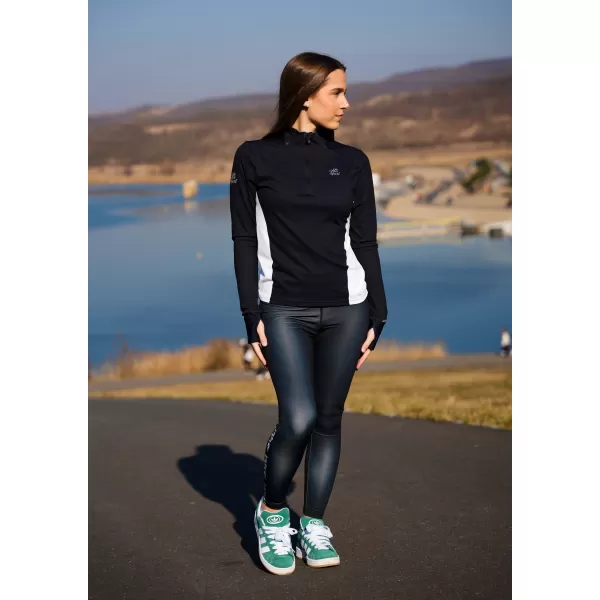  Frauen Sport Sweatshirt Premium Plus ALTISPORT VOJ/ALW078MI04 SCHWARZ 