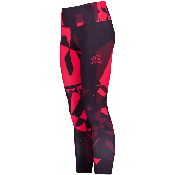  Lange Leggings für Frauen Premium ALTISPORT VOJ/ALW080LEG01 WEINRÖTET 