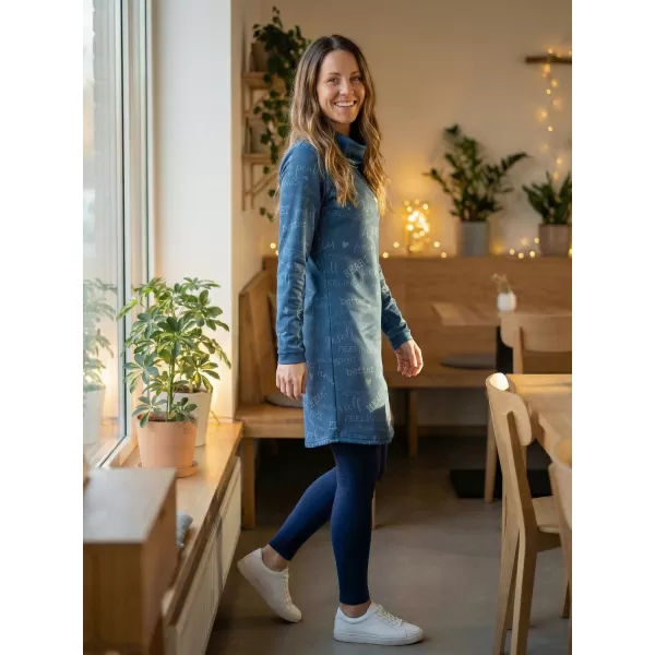  Damen erweitertes Premium -Sweatshirt ALTISPORT VOJ/ALW067MI06 BLAU 