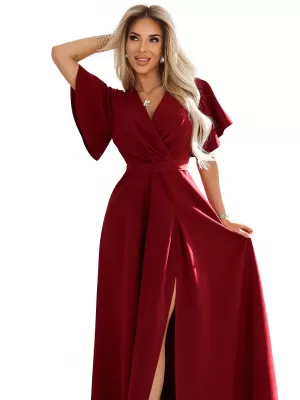 Kleid NUMOCO JENNIFER 581-2 BURGUND