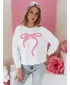 Frauen übergroße Sweatshirt für Frauen DSTREET SOFTTIE BY1358 WEIß