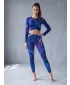 Lange Leggings für Frauen Premium ALTISPORT VOJ/ALW082LEG01 DUNKELBLAU
