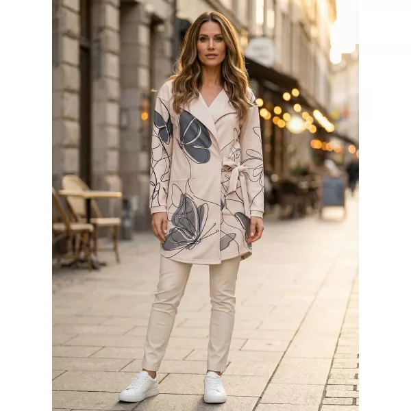  Frauen -Sweatshirt -Premium -Tasche für Frauen ALTISPORT VOJ/ALW086MI05 BEIGE 