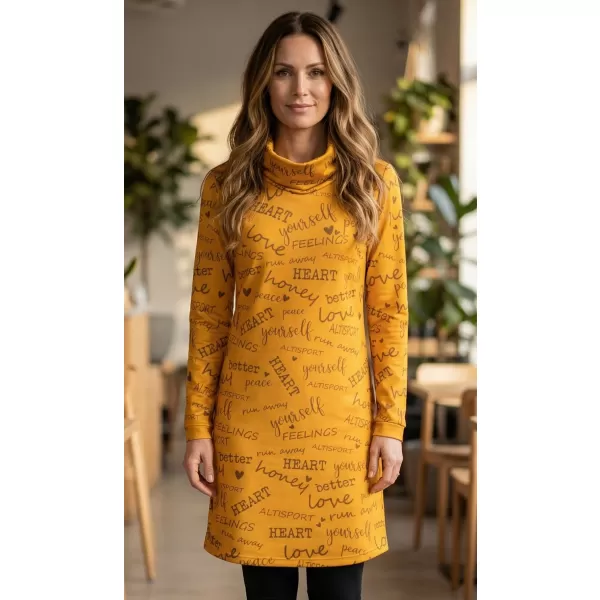  Damen erweitertes Premium -Sweatshirt ALTISPORT VOJ/ALW067MI06 BERNSTEIN 
