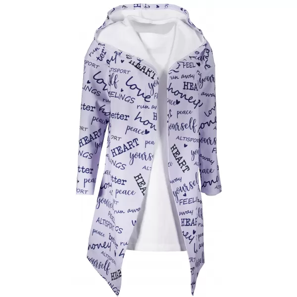  Damen -Strickjacke Premium ALTISPORT VOJ/ALW067MI07 VIOLETT 
