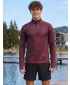Herren Sport Sweatshirt Premium Plus ALTISPORT VOJ/ALM072MI04 WEINRÖTET