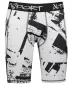 Männersport -Leggings über den Knien der Prämie ALTISPORT VOJ/ALM079LEG02 SCHWARZ -GRAY