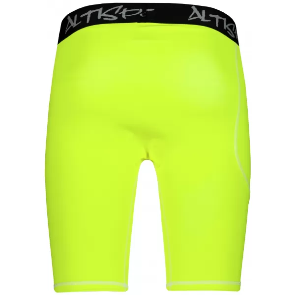  Männersport -Leggings über den Knien der Prämie ALTISPORT VOJ/ALM000LEG02 FLUO-GELB 