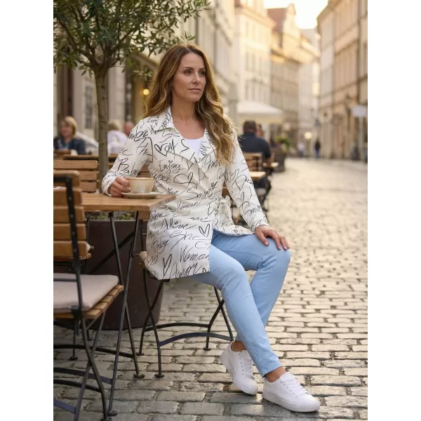  Frauen -Sweatshirt -Premium -Tasche für Frauen ALTISPORT VOJ/ALW084MI05 WEIß 