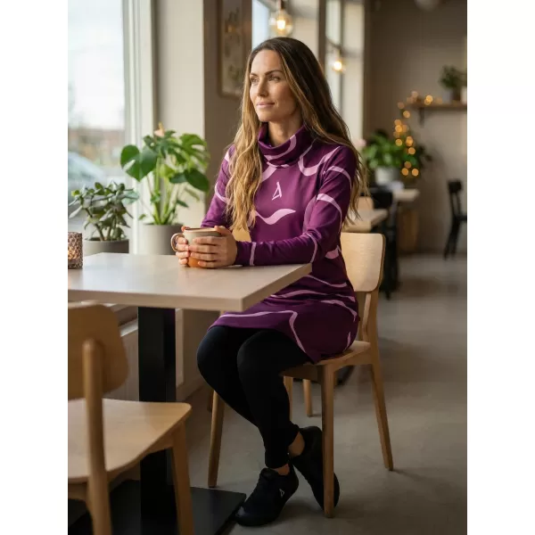  Damen erweitertes Premium -Sweatshirt ALTISPORT VOJ/ALW088MI06 ROSA 