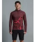 Herren Sport Sweatshirt Premium Plus ALTISPORT VOJ/ALM073MI04 WEINRÖTET