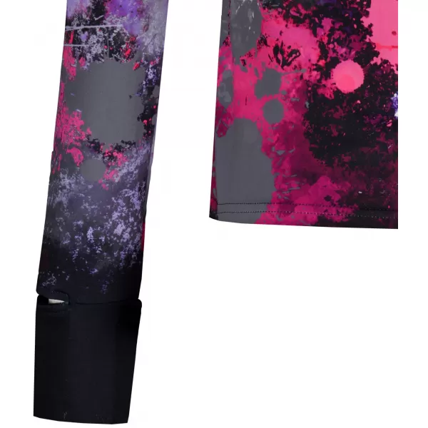  Frauen Sport Sweatshirt Premium Plus ALTISPORT VOJ/ALW055MI04 SCHWARZ -PINK 