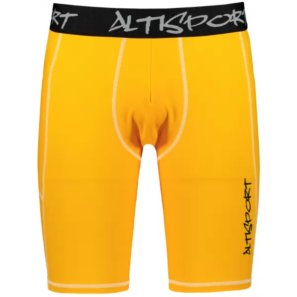  Männersport -Leggings über den Knien der Prämie ALTISPORT VOJ/ALM000LEG02 ORANGE 