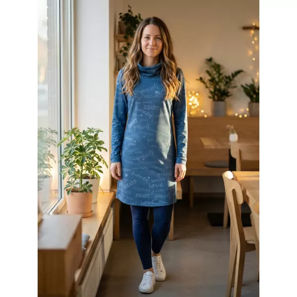  Damen erweitertes Premium -Sweatshirt ALTISPORT VOJ/ALW067MI06 BLAU 