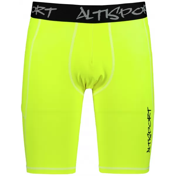  Männersport -Leggings über den Knien der Prämie ALTISPORT VOJ/ALM000LEG02 FLUO-GELB 