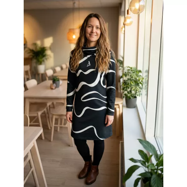  Damen erweitertes Premium -Sweatshirt ALTISPORT VOJ/ALW088MI06 SCHWARZ 