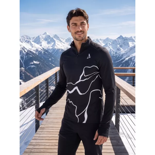  Herren Sport Sweatshirt Premium Plus ALTISPORT VOJ/ALM073MI04 SCHWARZ 