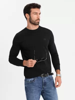 Hemd OMBRE OM-LSBC-0124 SCHWARZ