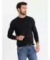 Hemd OMBRE OM-LSBC-0124 SCHWARZ