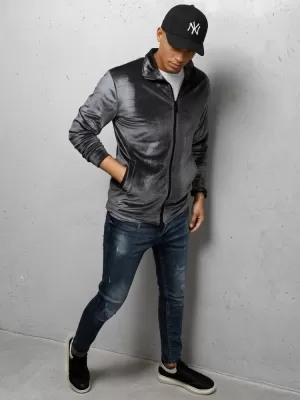 Herren -Sweatshirt DSTREET BX5535 DUNKELGRAU