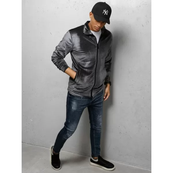  Herren -Sweatshirt DSTREET BX5535 DUNKELGRAU 