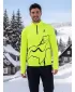 Herren Sport Sweatshirt Premium Plus ALTISPORT VOJ/ALM073MI04 FLUO-GELB
