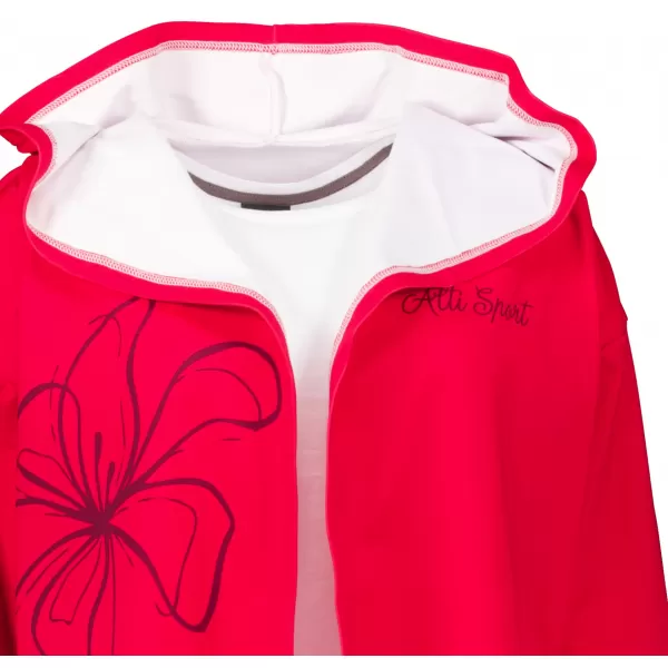  Premium-Cardigan für Damen ALTISPORT VOJ/ALW075MI07 LEUCHTEND ROT 