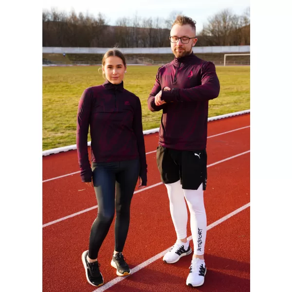  Herren Sport Sweatshirt Premium Plus ALTISPORT VOJ/ALM072MI04 WEINRÖTET 